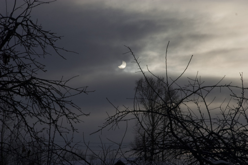 галерея солнечного затмения 4 января 2011, взято с сайта www astronet ru