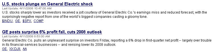 General Electric Co. News