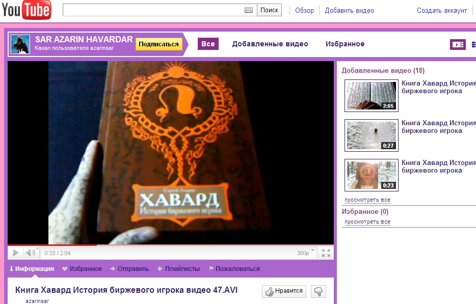 AZARIN YOUTUBE HAVARDAR